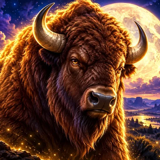 Bison Moon Ultra Link and Win pokie cover