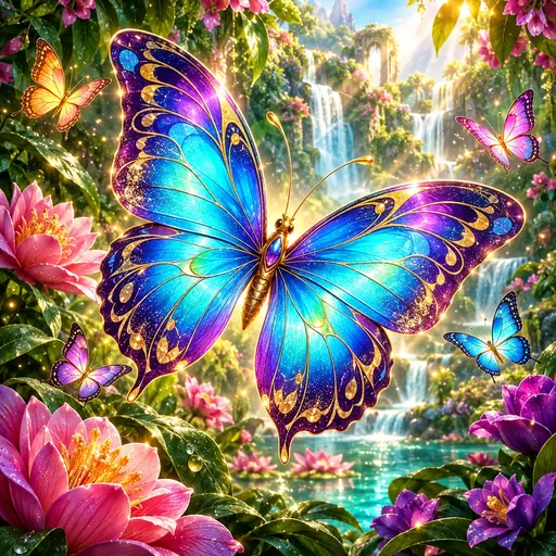 Butterfly Staxx pokie artwork for Here2Win Casino
