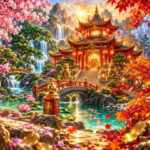 4 Seasons pokie cover